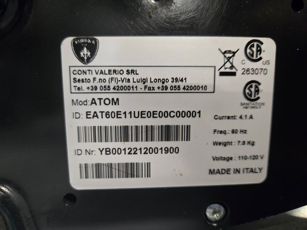 Eureka  Atom Specialty 60E Grinder