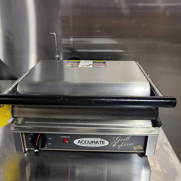 Star GX14IG 15in Single Grooved Sandwich Grill