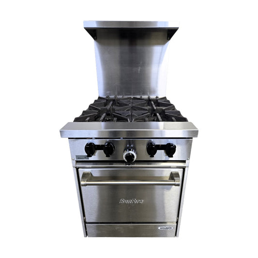 Garland X24-4L Range - 4 Burner - Natural Gas