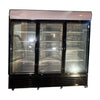 New Air NGF-182-H Upright Freezer - 3 Glass Door
