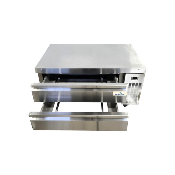 Glacier GCB-48 Refrigerated Chef Base - 2 Drawer - 48 Inch