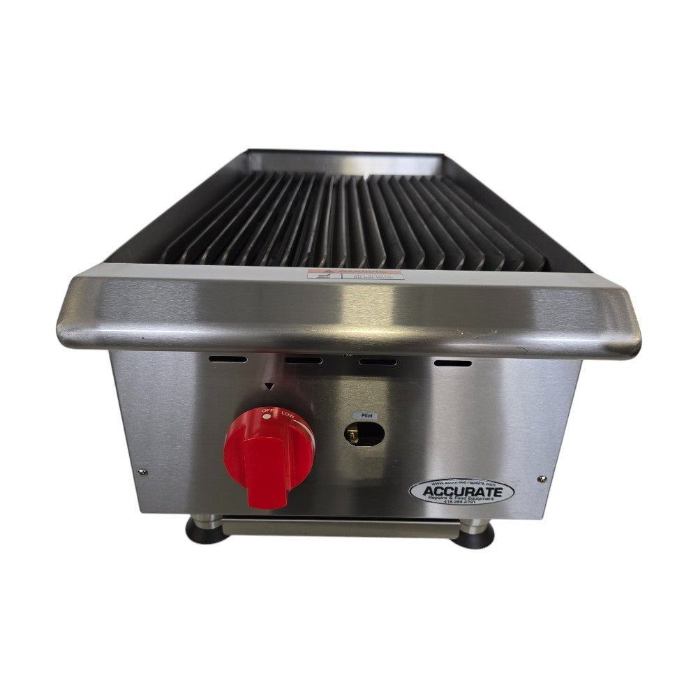 Omcan CE-CN-CBR15 Charbroiler with stand - Natural Gas