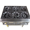 Atosa ACHP-6-LP 6-Burner Heavy Duty Countertop Range