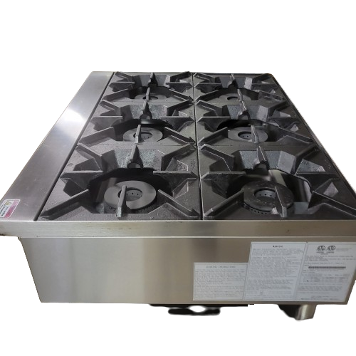 Atosa ACHP-6-LP 6-Burner Heavy Duty Countertop Range