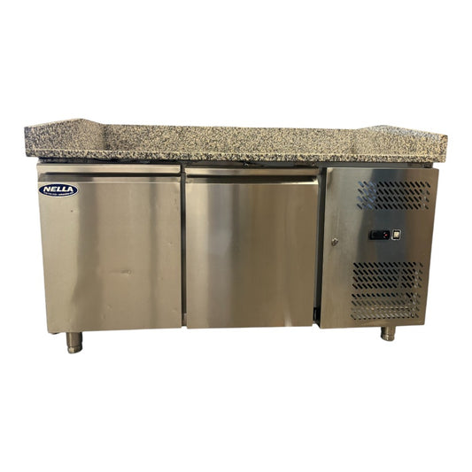 Omcan PT-CN-0390 Granite top Refrigerated Pizza prep