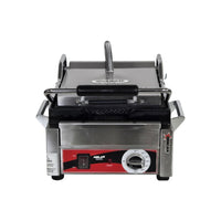 Omcan PG-CN-0515-R Single Panini Grill with Grooved Plates