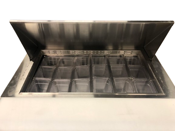 Atosa MSF8306GR Mega Top Refrigerated Sandwich Prep Table