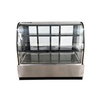 Omcan 44503 Refrigerated Display Case - Curved Glass