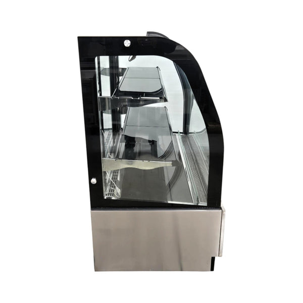 Omcan 44503 Refrigerated Display Case - Curved Glass