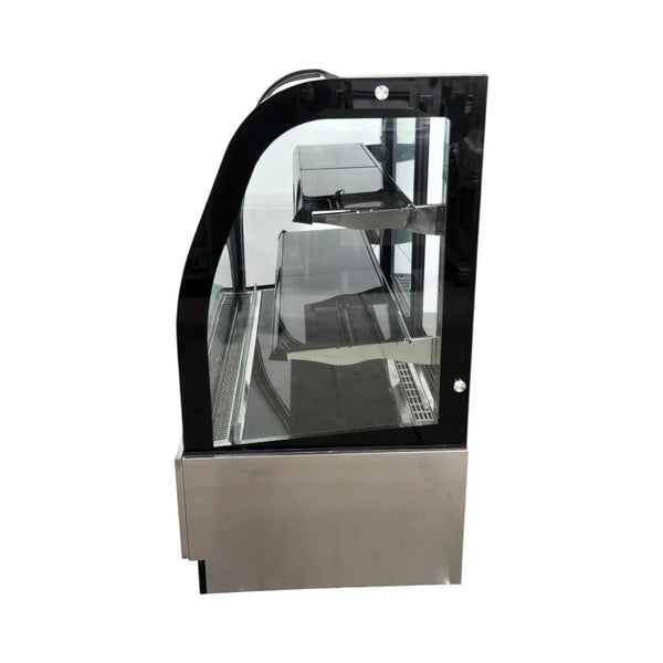 Omcan 44503 Refrigerated Display Case - Curved Glass