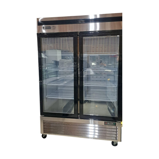 EFI F2-54GDSVCe Bottom Mount Glass Door Freezer