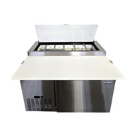 Omcan PICLI-HC Refrigerated Pizza Prep Table - Single Solid Door