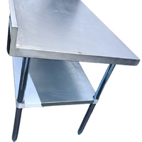 EFI T3060 Stainless Steel Double Work Table