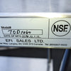 EFI TOD1460 Stainless Steel Double Overshelf Work Table