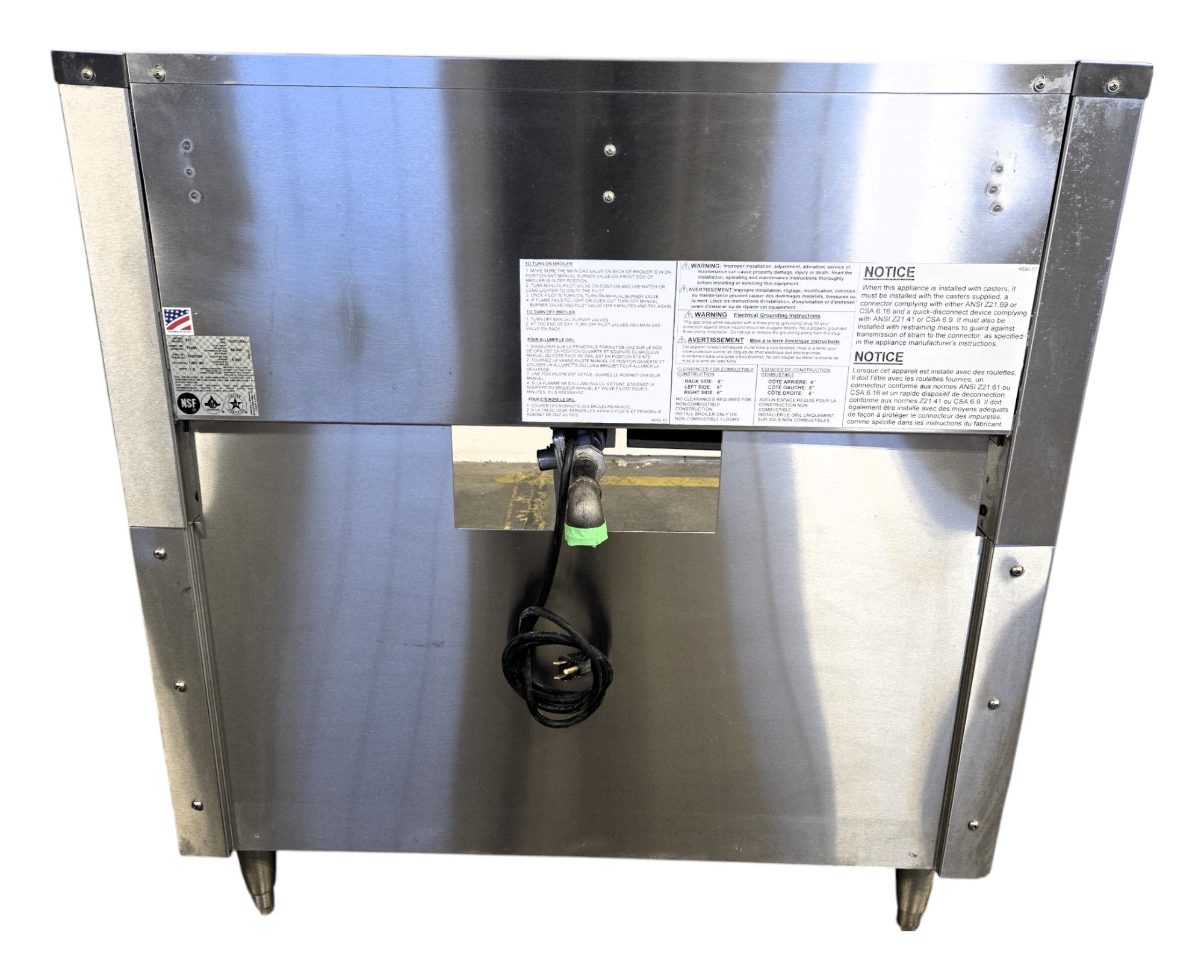 EmberGlo 31F Charbroiler -Natural Gas