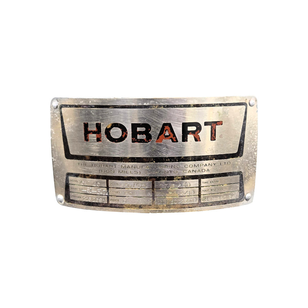 Hobart VCM-40 Cutter Mixer