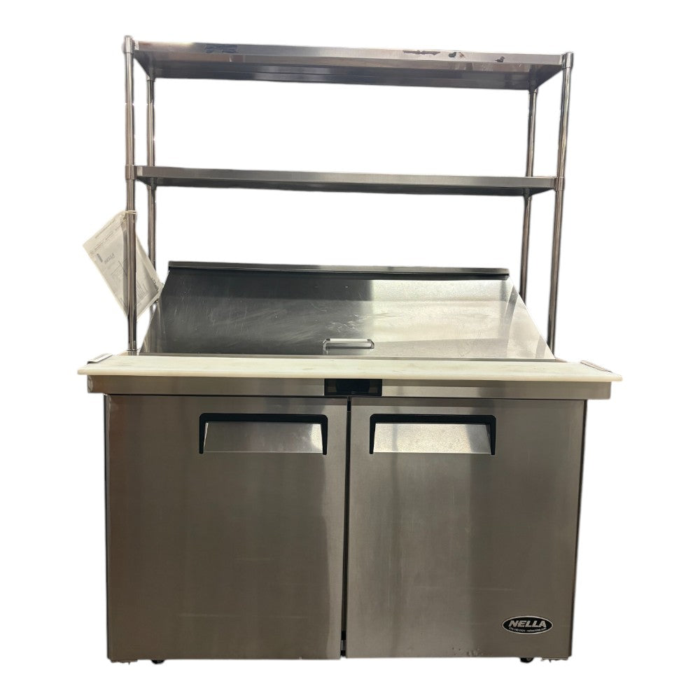 Atosa MSF8306GR Mega Top Refrigerator with Overshelf