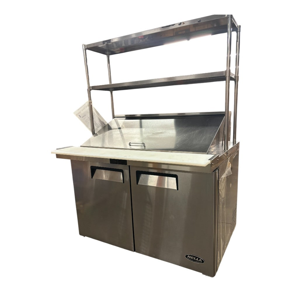 Atosa MSF8306GR Mega Top Refrigerator with Overshelf