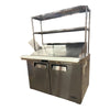 Atosa MSF8306GR Mega Top Refrigerator with Overshelf
