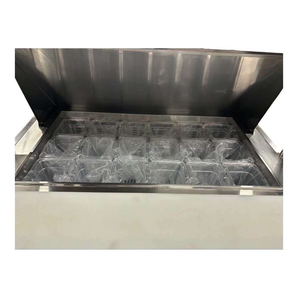 Atosa MSF8306GR Mega Top Refrigerator with Overshelf