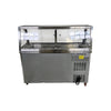 Sub-Equip CUSC-60G Refrigerated Prep Table - 2 Solid Door - Sneeze Guard - 60 Inch