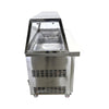 Sub-Equip CUSC-60G Refrigerated Prep Table - 2 Solid Door - Sneeze Guard - 60 Inch