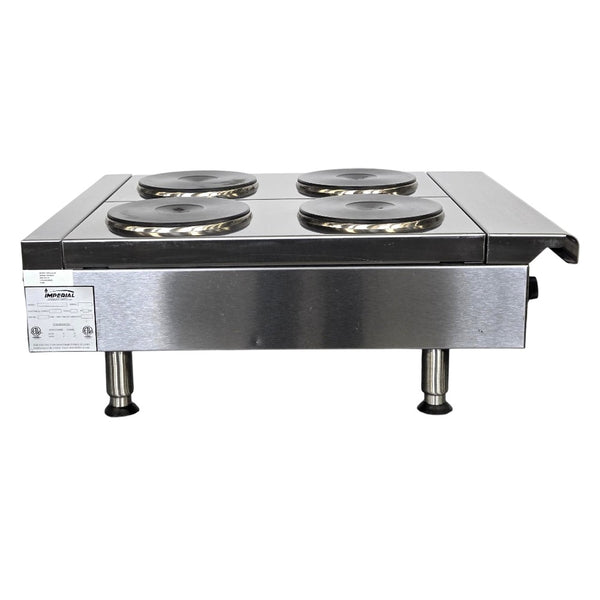 IMPERIAL IHPA-4-24-E Electric 4 Burner Hot Plate 24 Inch