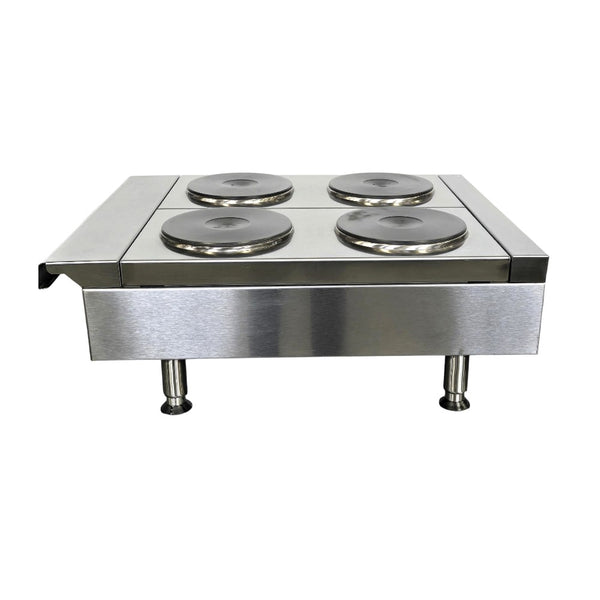 IMPERIAL IHPA-4-24-E Electric 4 Burner Hot Plate 24 Inch
