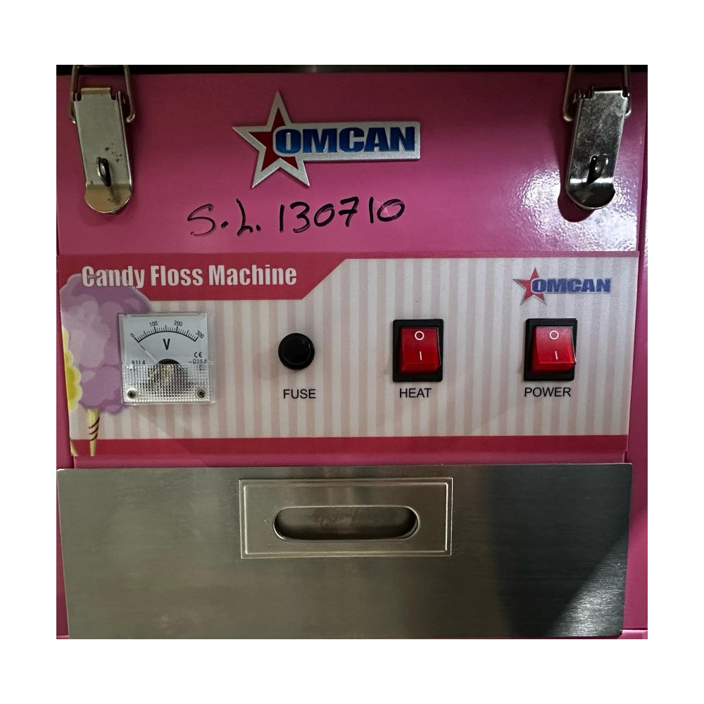 Omcan CF-CN-0520-T Cotton Candy Machine with Trolley