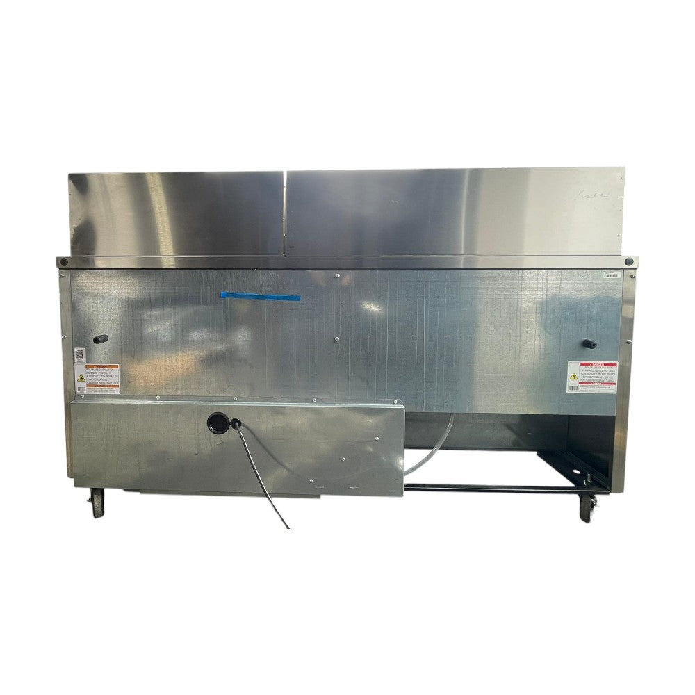 TRUE TSSU-72-30M-B-ST-HC Mega Top Refrigerator Sandwich Prep Table