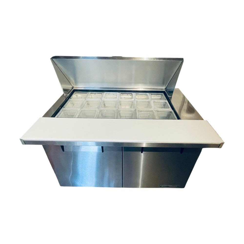 TRUE TSSU-48-18M-B-HC Mega Top Sandwich Prep Table