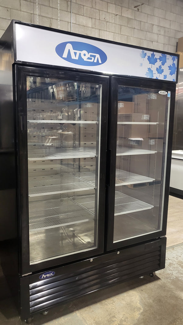Atosa MCF8723GR Double Glass Door Refrigerator