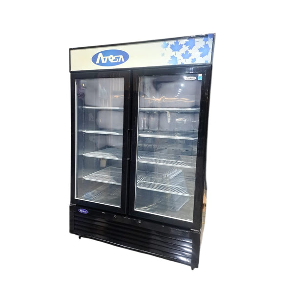 Atosa MCF8723GR Refrigerator Merchandiser - 2 Glass Door - 54''