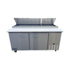 Ikon - IPP71 - Refrigerated Megatop Prep Table - 2 Solid Doors - 71 Inch