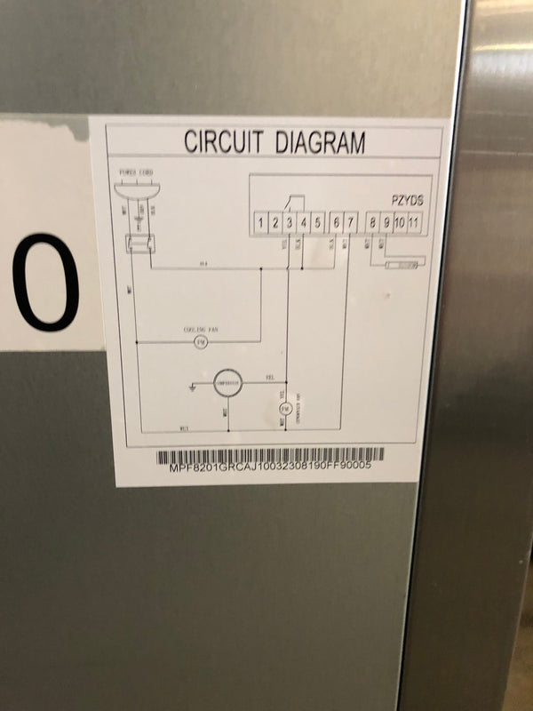 Atosa MPF8201 Sandwich Prep Fridge