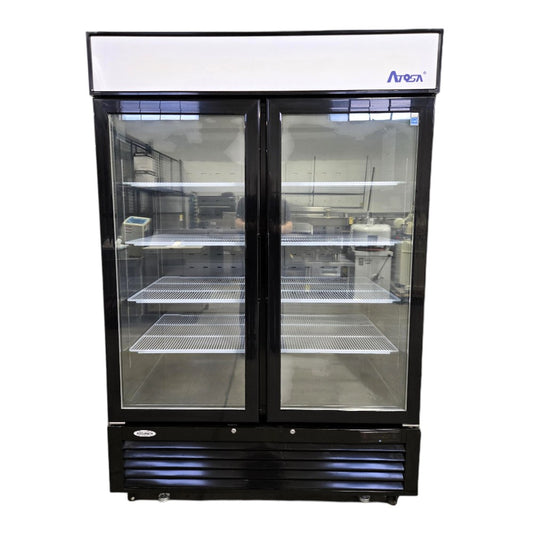 Atosa MCF8721ES Upright Freezer - 2 Glass Door