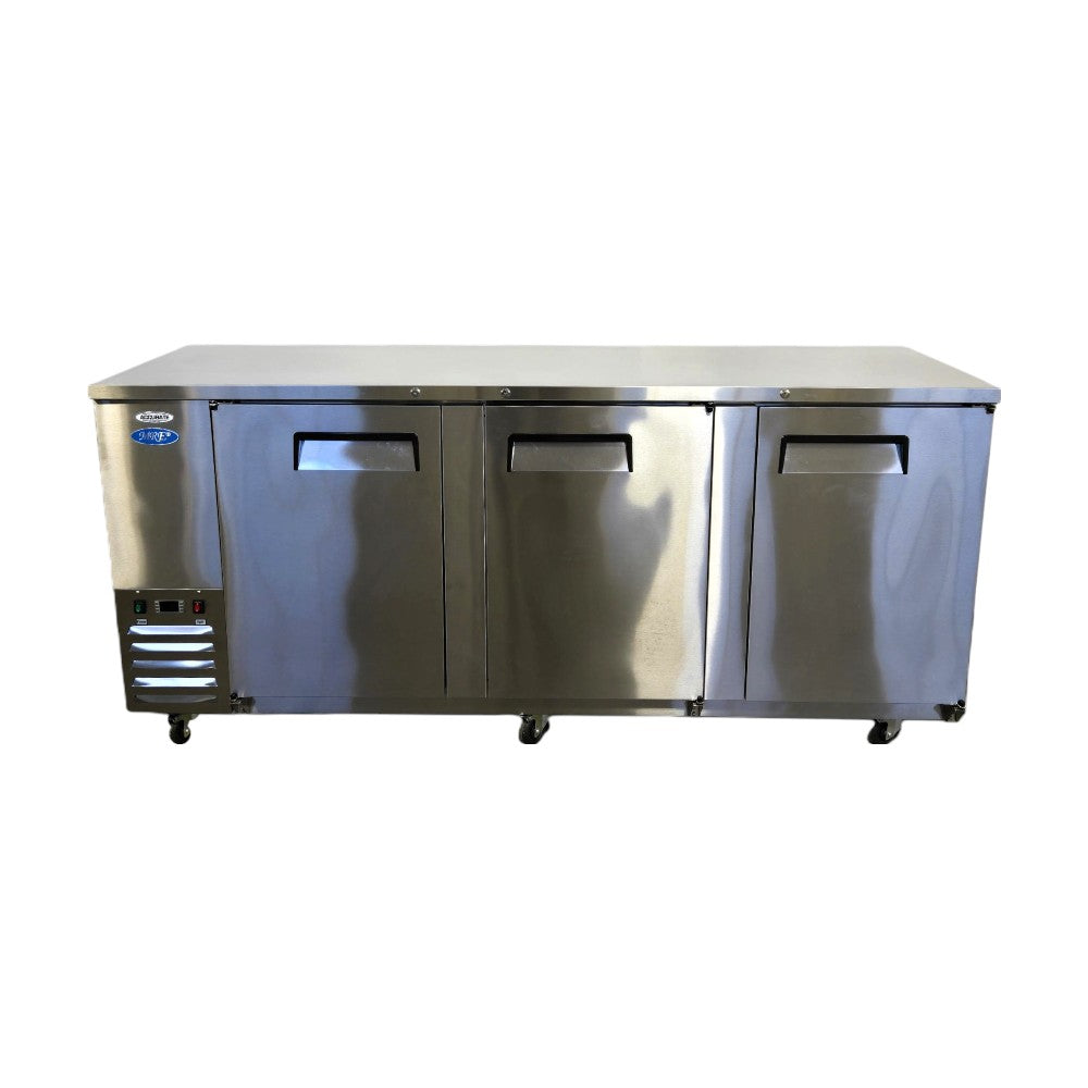 MRE Y-MBB90 Triple Door Back Bar Cooler
