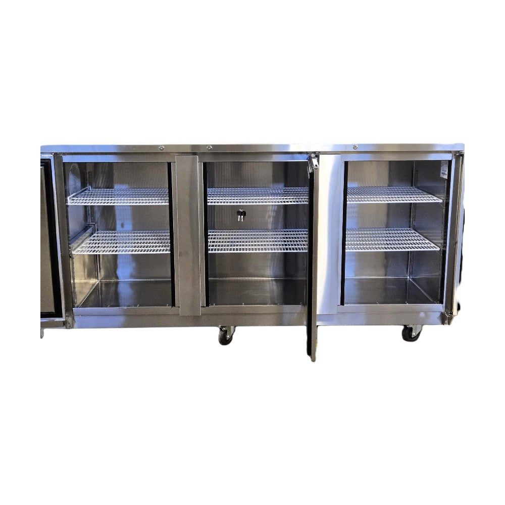 MRE Y-MBB90 Triple Door Back Bar Cooler