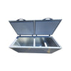 Coolasonic SCF600 Solid Double Door Storage Chest Freezer - 76 Inch