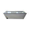 Coolasonic XS-700YX Curved Glass Top Display Ice Cream Freezer - 79 Inch
