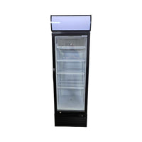 Coolasonic SS-P430WA Upright Merchandiser Cooler - 1 Glass Door - 24 inch