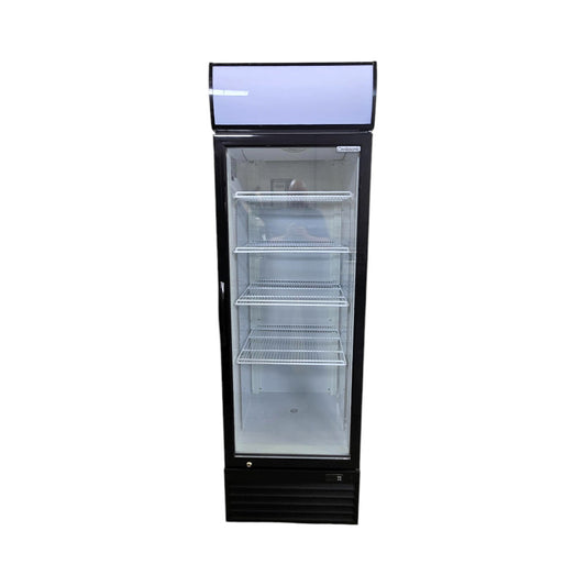 Coolasonic SS-P430WA Upright Merchandiser Cooler - 1 Glass Door - 24 inch