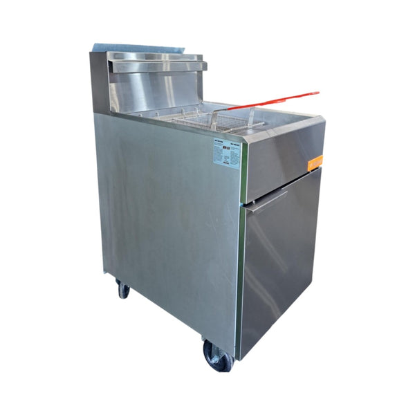 Brika BFR-70-NG Fryer - 70 lb -  Natural Gas