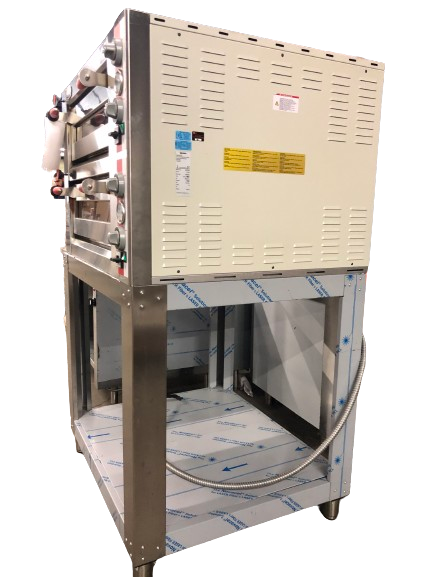 Omcan FPY M8 Electric Deck Pizza Bake Oven with Stand