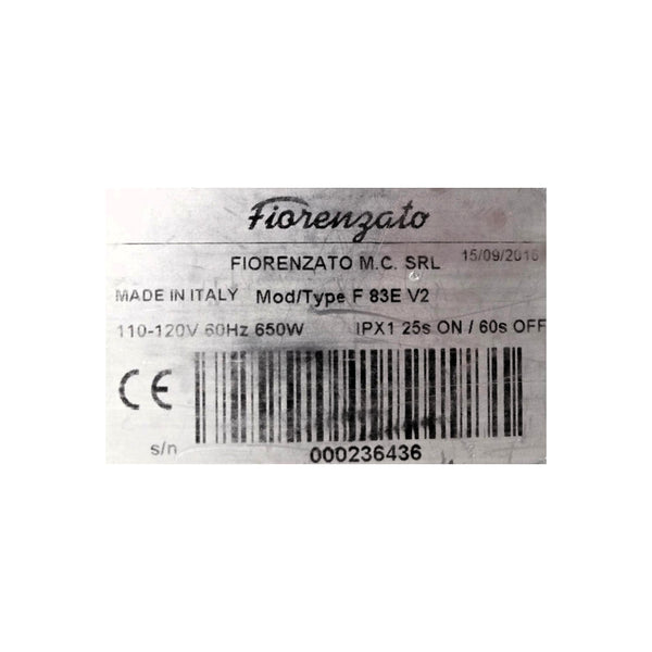 Fiorenzato F 83E V2 Espresso Grinder