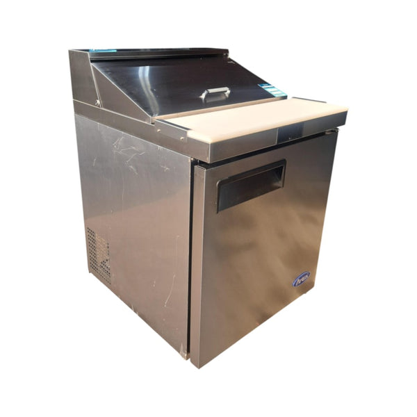 Atosa MSF8301GR Refrigerated Megatop Prep Table - 1 Solid Door - 27 Inch