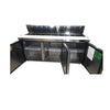 Atosa MSF8304GR Refrigerated Megatop Prep Table - 3 Solid Doors - 72 Inch