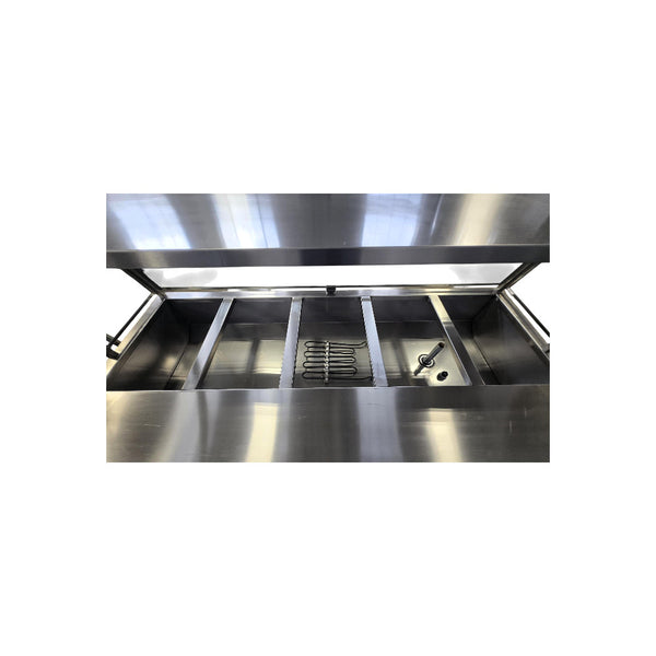 Emerald STM72PSE Electric Single Tank Steam Table - 5-Pan - 72 Inch