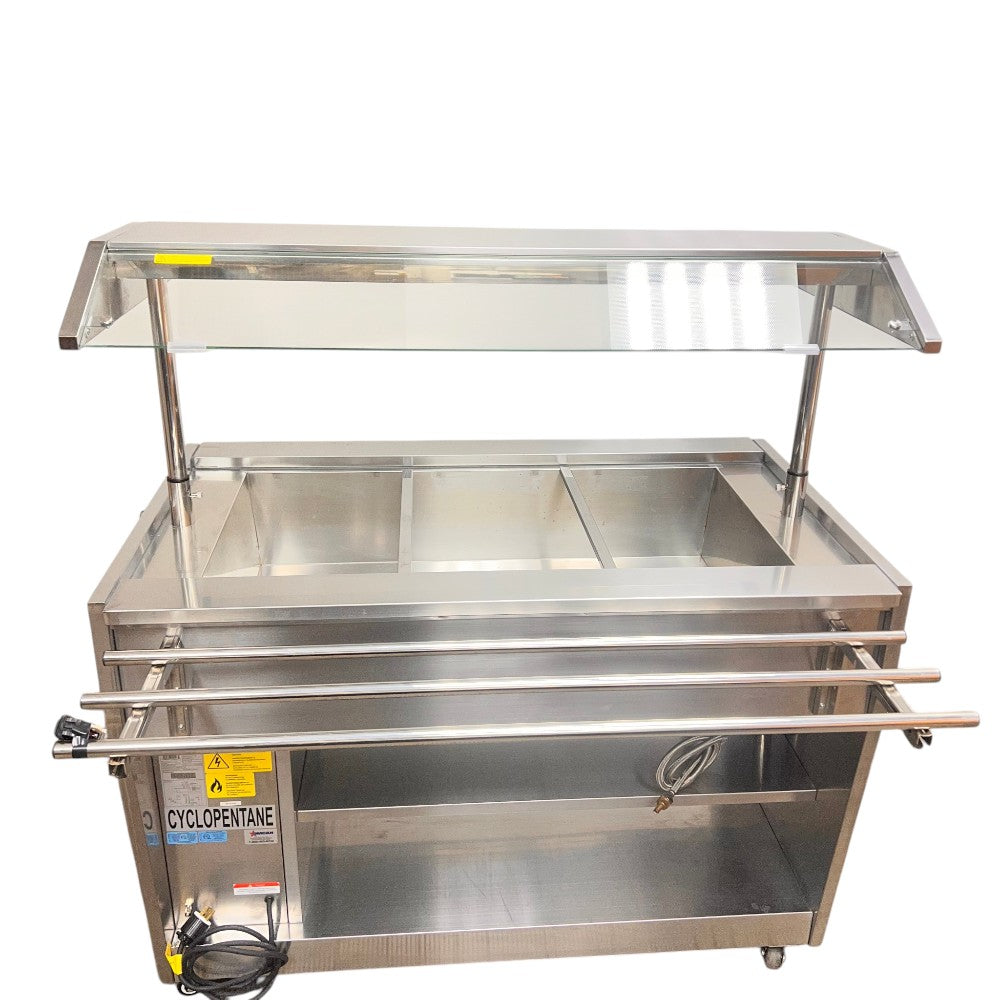 Omcan 44506 Well Steam Table - 48'' – EconoLease