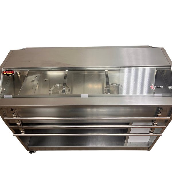 Omcan 44506 Well Steam Table - 48''